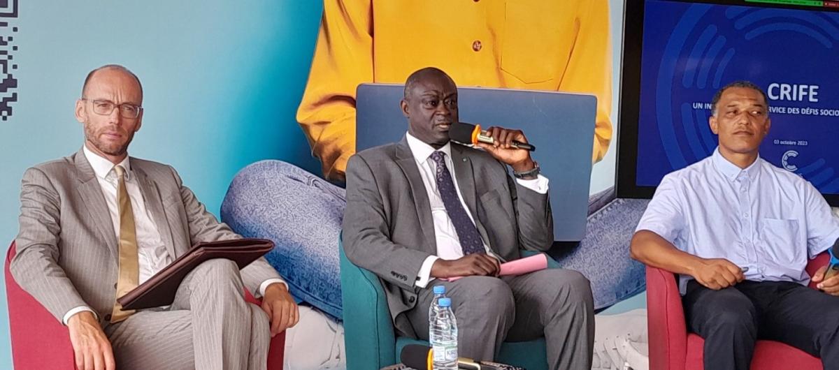 Photo du présidium de la cérémonie, © I. Diallo, Cirad-2023